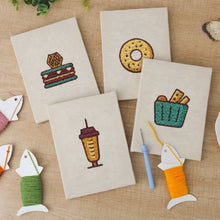 Charger l'image dans la galerie, Punch Needle Kit (4 pièces) avec cadres - Douceurs du Matin