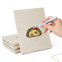 Charger l'image dans la galerie, Punch Needle Kit (4 pièces) avec cadres - Gâteaux &amp; Friandises