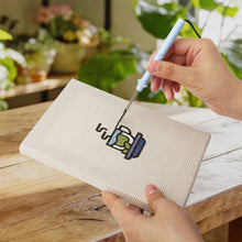 Charger l'image dans la galerie, Punch Needle Kit (4 pièces) avec cadres - Pause Café &amp; Thé
