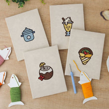 Charger l'image dans la galerie, Punch Needle Kit (4 pièces) avec cadres - Boissons et Douceurs