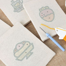 Charger l'image dans la galerie, Punch Needle Kit (4 pièces) avec cadres - Détente &amp; Douceurs 2