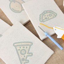 Charger l'image dans la galerie, Punch Needle Kit (4 pièces) avec cadres - Sucré-Salé