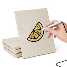 Charger l'image dans la galerie, Punch Needle Kit (4 pièces) avec cadres - Délices de Desserts