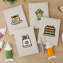 Charger l'image dans la galerie, Punch Needle Kit (4 pièces) avec cadres - Moments Gourmands 2