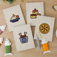 Charger l'image dans la galerie, Punch Needle Kit (4 pièces) avec cadres - Bouchées Savoureuses