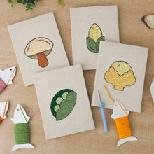 Charger l'image dans la galerie, Punch Needle Kit (4 pièces) avec cadres - Richesses de la Nature