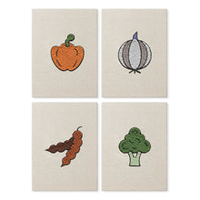 Charger l'image dans la galerie, Punch Needle Kit (4 pièces) avec cadres - Délices de Légumes Figured'Art
