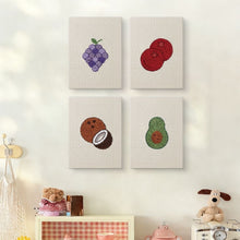 Charger l'image dans la galerie, Punch Needle Kit (4 pièces) avec cadres - Fête des Fruits 2