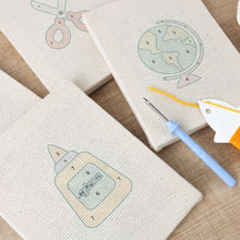 Charger l'image dans la galerie, Punch Needle Kit (4 pièces) avec cadres - Outils Créatifs