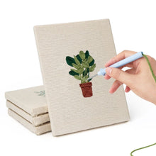 Charger l'image dans la galerie, Punch Needle Kit (4 pièces) avec cadres - Beauté Botanique