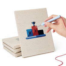 Charger l'image dans la galerie, Punch Needle Kit (4 pièces) avec cadres - Arrêt au Stand