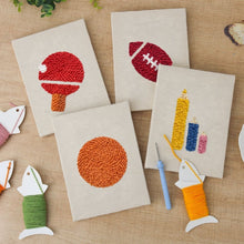 Charger l'image dans la galerie, Punch Needle Kit (4 pièces) avec cadres - Fun Sportif