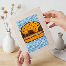 Charger l'image dans la galerie, Punch Needle Kit (4 pièces) avec cadres - Favoris Foodie