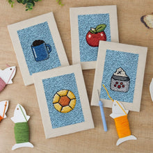 Charger l'image dans la galerie, Punch Needle Kit (4 pièces) avec cadres - Douceurs Petit-Déjeuner 1