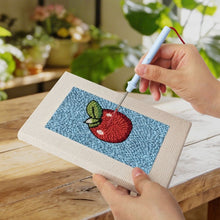 Charger l'image dans la galerie, Punch Needle Kit (4 pièces) avec cadres - Douceurs Petit-Déjeuner 1