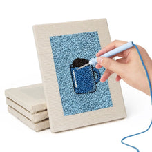 Charger l'image dans la galerie, Punch Needle Kit (4 pièces) avec cadres - Douceurs Petit-Déjeuner 1