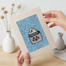 Charger l'image dans la galerie, Punch Needle Kit (4 pièces) avec cadres - Douceurs Petit-Déjeuner 1