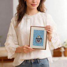 Charger l'image dans la galerie, Punch Needle Kit (4 pièces) avec cadres - Douceurs Petit-Déjeuner 1