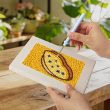 Charger l'image dans la galerie, Punch Needle Kit (4 pièces) avec cadres - Snacks Gourmands