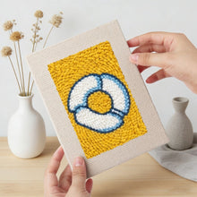 Charger l'image dans la galerie, Punch Needle Kit (4 pièces) avec cadres - Snacks Gourmands