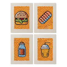 Charger l'image dans la galerie, Punch Needle Kit (4 pièces) avec cadres - Repas Savoureux Figured'Art