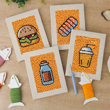 Charger l'image dans la galerie, Punch Needle Kit (4 pièces) avec cadres - Repas Savoureux