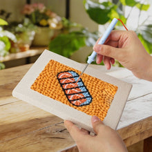 Charger l'image dans la galerie, Punch Needle Kit (4 pièces) avec cadres - Repas Savoureux