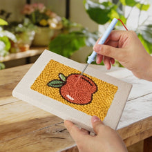 Charger l'image dans la galerie, Punch Needle Kit (4 pièces) avec cadres - Pause Déjeuner