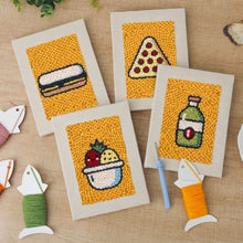 Charger l'image dans la galerie, Punch Needle Kit (4 pièces) avec cadres - Envie de Snacks