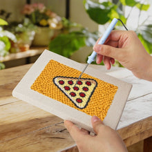 Charger l'image dans la galerie, Punch Needle Kit (4 pièces) avec cadres - Envie de Snacks