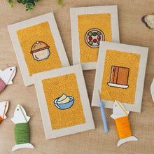 Charger l'image dans la galerie, Punch Needle Kit (4 pièces) avec cadres - Préparation de Douceurs