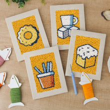 Charger l'image dans la galerie, Punch Needle Kit (4 pièces) avec cadres - Délices Savoureux