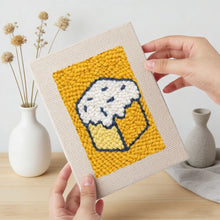 Charger l'image dans la galerie, Punch Needle Kit (4 pièces) avec cadres - Délices Savoureux