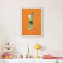 Charger l'image dans la galerie, Punch Needle Kit avec cadre - Cocktail 1