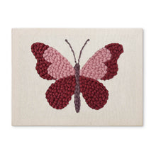Charger l'image dans la galerie, Punch Needle Kit avec cadre - Papillon Rose Figured'Art
