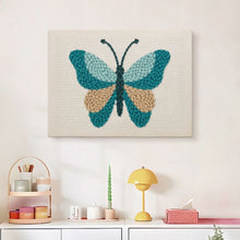 Charger l'image dans la galerie, Punch Needle Kit avec cadre - Couleurs en Vol