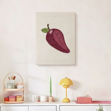 Charger l'image dans la galerie, Punch Needle Kit avec cadre - Prune Sucrée
