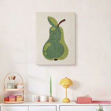 Charger l'image dans la galerie, Punch Needle Kit avec cadre - Poire Fraîche