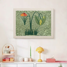 Charger l'image dans la galerie, Punch Needle Kit avec cadre - Prairie Sauvage
