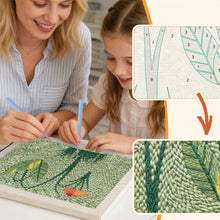Charger l'image dans la galerie, Punch Needle Kit avec cadre - Prairie Sauvage