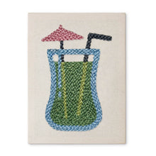 Charger l'image dans la galerie, Punch Needle Kit avec cadre - Boisson Exotique Figured'Art