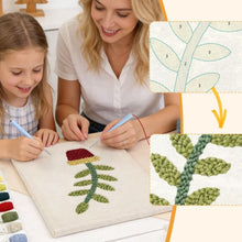 Charger l'image dans la galerie, Punch Needle Kit avec cadre - Joie en Pot