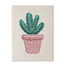 Charger l'image dans la galerie, Punch Needle Kit avec cadre - Cactus Kawaii Figured'Art