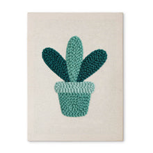 Charger l'image dans la galerie, Punch Needle Kit avec cadre - Succulente Souriante Figured'Art