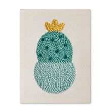 Charger l'image dans la galerie, Punch Needle Kit avec cadre - Petit Cactus Joyeux Figured'Art