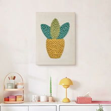 Charger l'image dans la galerie, Punch Needle Kit avec cadre - Mini Verdure