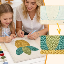 Charger l'image dans la galerie, Punch Needle Kit avec cadre - Mini Verdure