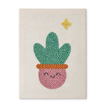 Charger l'image dans la galerie, Punch Needle Kit avec cadre - Cactus Souriant Figured'Art