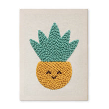 Charger l'image dans la galerie, Punch Needle Kit avec cadre - Ananas Ensoleillé Figured'Art