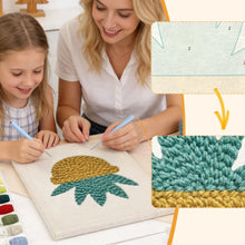 Charger l'image dans la galerie, Punch Needle Kit avec cadre - Succulente Ensoleillée 2